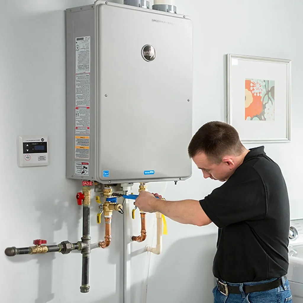 tankless water heater repair in Walnut springs, TX